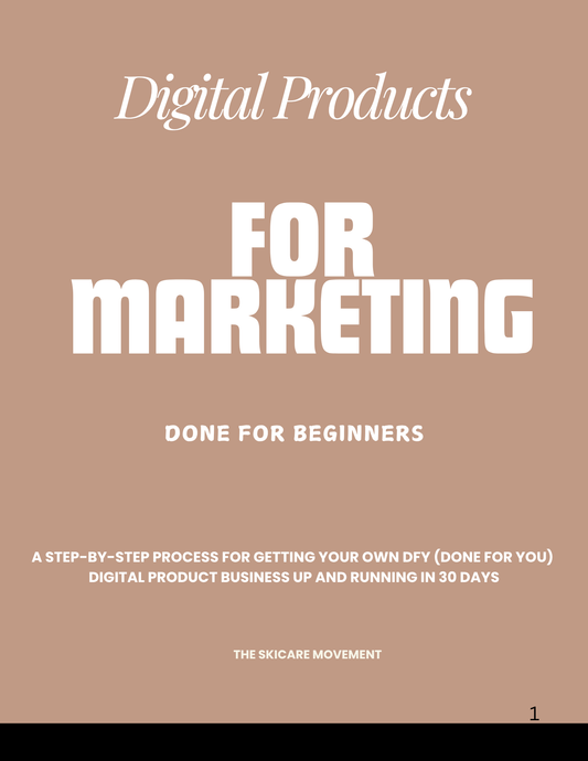 Digital marketing products