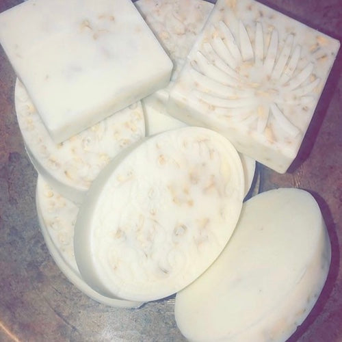 Handmade Honey Oatmeal Soap bar for soothing and softening skin
