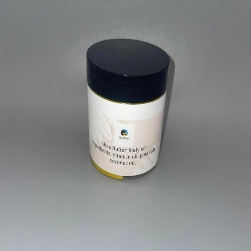 Island Peppa Shea Body Butter jar, nourishing blend for long-lasting hydration and radiant skin.