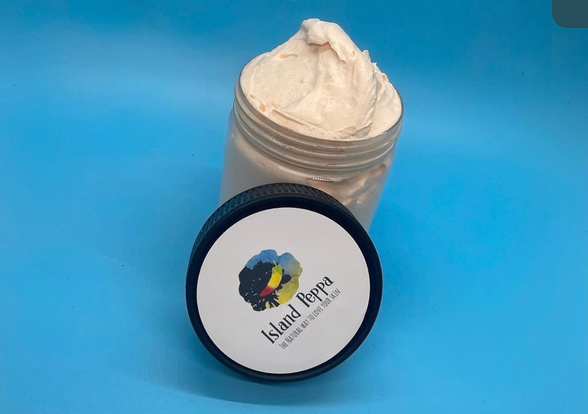 Peach cobbler body butter